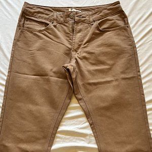Bulletprufe Denim Jeans Never Worn Mushroom Moab Beige Color